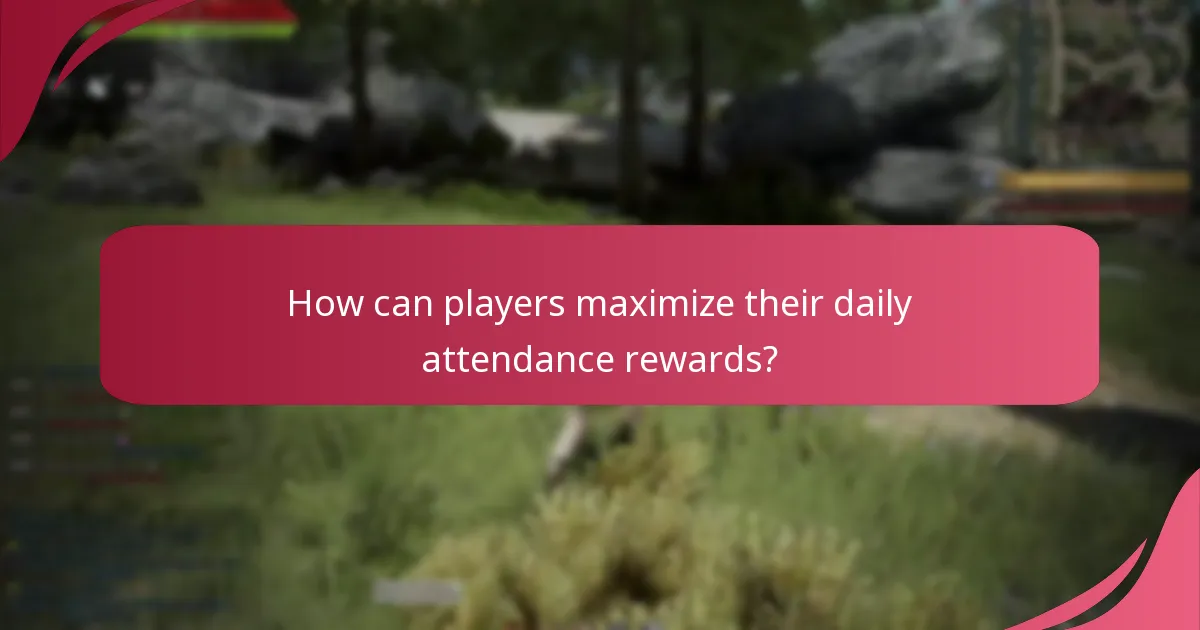 How do seasonal variations affect daily attendance rewards?