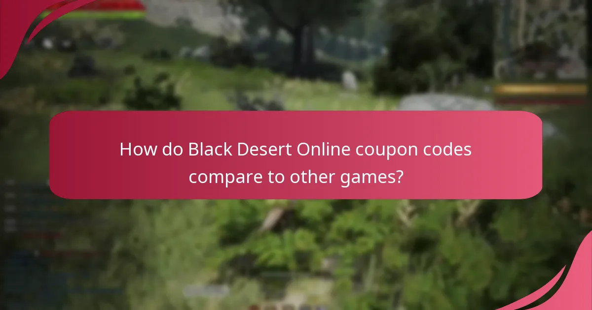 What is the community feedback on Black Desert Online coupon codes?