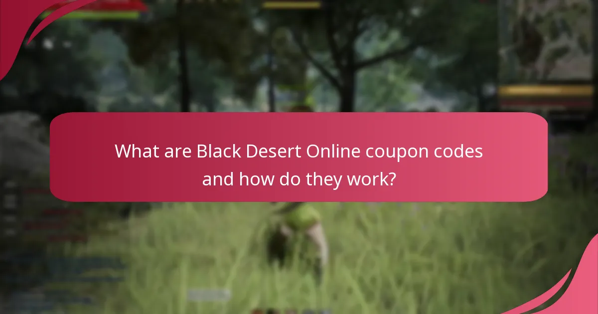 How to effectively utilise coupon codes in Black Desert Online?