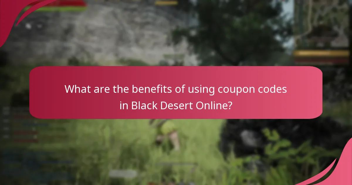 What are common questions about Black Desert Online coupon codes?