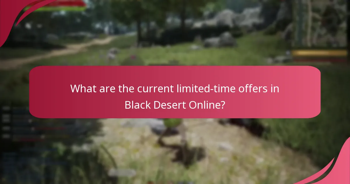 What promotional events are available in Black Desert Online?