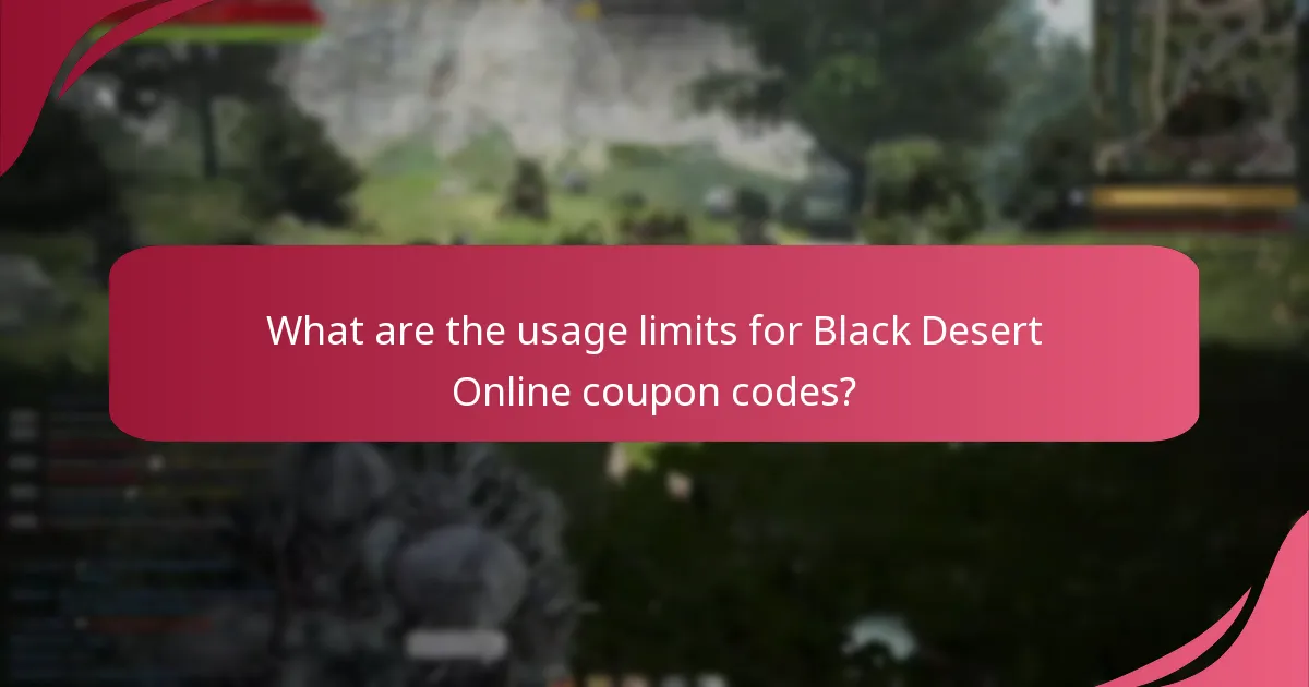How to claim Black Desert Online coupon codes?