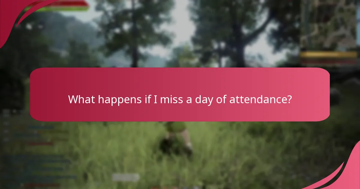 Are there any tips for maximizing Daily Attendance Rewards?